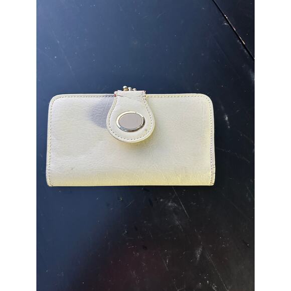 Vintage Faux Leather Wallet Organizer Checkbook Holder with Snap Closure - Picture 1 of 6